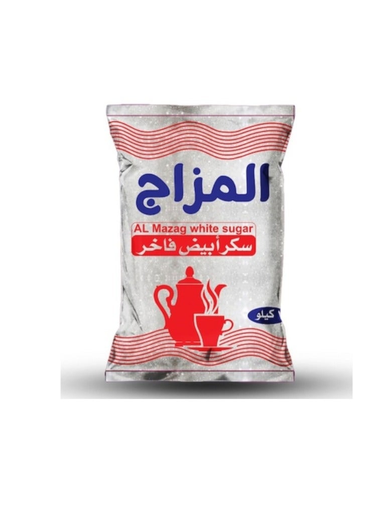El mazag White sugar bundle 1KG Pack of 10